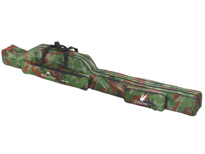 OBAL NA PRUTY - 2 KOMOROVÝ 140cm - KAMUFLÁŽ - 1 ks