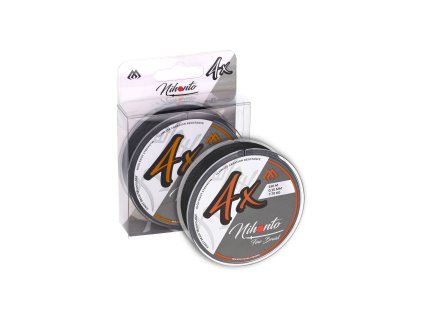 PLETENÁ ŠŇŮRA - NIHONTO FINE BRAID - 0.20mm/16.6kg/150m - ČERNÁ - 1 cívka