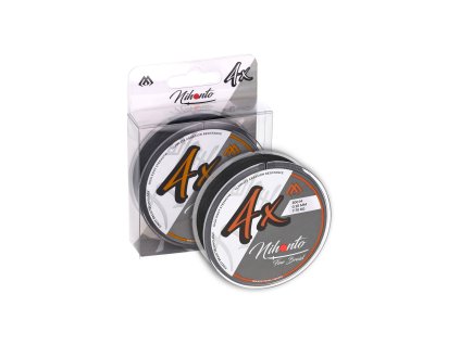 PLETENÁ ŠŇŮRA - NIHONTO FINE BRAID - 0.12mm/8.8kg/300m - ČERNÁ - 1 cívka