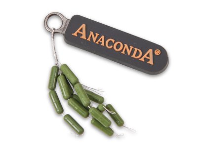 Anaconda wolframové olovo Rig Weights zelená 3,1 mm, 15ks/bal