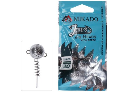 ŠROUBOVÉ JIGOVÉ - JAWS HLAVIČKY 40g - 3 ks