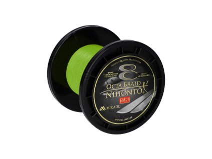 PLETENÁ ŠŇŮRA - NIHONTO OCTA BRAID - 0.50mm/53.3kg/900m - FLUO - 1 cívka