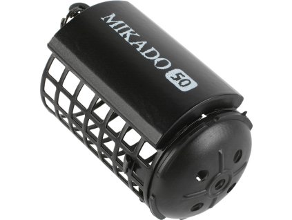 KRMÍTKO - KULIČKA SE DNEM - 10g (32x37) - ČERNÉ - 10 ks