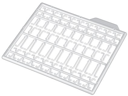 ZARÁŽKY - PRODLOUŽENÍ VLASCE - PRŮHLEDNÁ - 2 ks