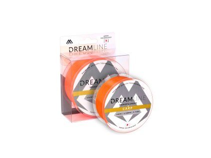 VLASEC - DREAMLINE CARP - 0.35mm/12.04kg/600m - FLUO/ORANŽOVÁ - 1 cívka