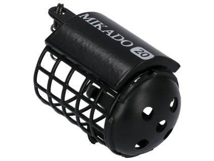 KRMÍTKO - KULIČKA SE DNEM - 25g (25x30) - ČERNÉ - 10 ks