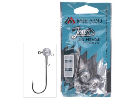 JIGOVÉ HLAVIČKY - JAWS STINGER EYE - 15gr-4/0 BN - 3 ks