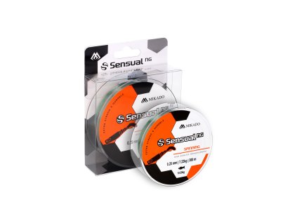 VLASEC - SENSUAL N.G. SPINNING 0.16mm/5kg/300m - SVĚTLE ZELENÁ - 1 cívka