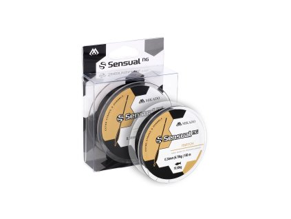 VLASEC - SENSUAL N.G. MATCH 0.24mm/10.5kg/150m - ČERNÁ - 1 cívka