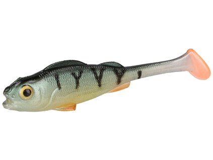 NÁSTRAHA - REAL FISH PERCH 9.5cm/NATURAL PERCH - 4 ks