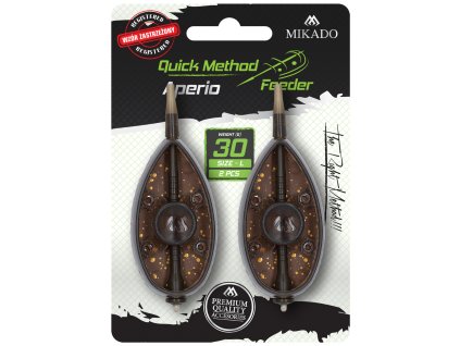 KRMÍTKO - METHOD FEEDER APERIO Q.M.F. SYSTEM L - 40g - 2 ks