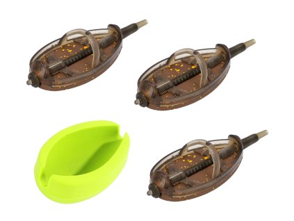 KRMÍTKO - METHOD FEEDER "DOUGLAS" Q.M.F. SYSTEM L SADA - 20+30+40g + FORMA - 1 ks