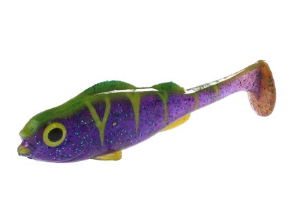 NÁSTRAHA - REAL FISH PERCH 9.5cm/MAGIC VIOLET - 4 ks