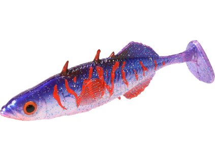 NÁSTRAHA - REAL FISH STICKLEBACK 5cm / BLOODY VIOLET - 5 ks
