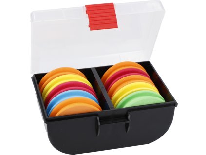 BOX - RIG BOX WITH FOAM DISCS (15.5x12x7cm) - 1 pcs.