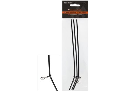 TUBE - ANTI TANGLE WITH SNAP 10cm - 3 pcs.