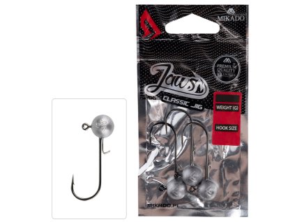 JIGOVÉ HLAVIČKY - JAWS CLASSIC - 17.5g-2/0 BN - 3 ks