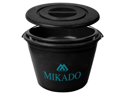 BUCKET - MIKADO - capacity 25l - BOWL and LID - 1 set.
