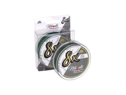 PLETENÁ ŠŇŮRA - NIHONTO OCTA BRAID - 0.06mm/4.15kg/150m - ZELENÁ - 1 cívka