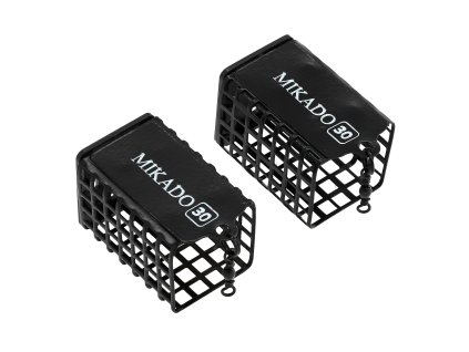 Hranaté krmítko se dnem ECO - 100g - (30x30x55mm) - 2 kusy