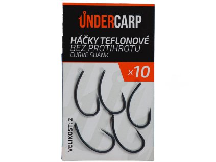 Háčky teflonové bez protihrotu CURVE SHANK - 2