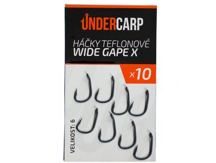 Háčky teflonové WIDE GAPE X - 6