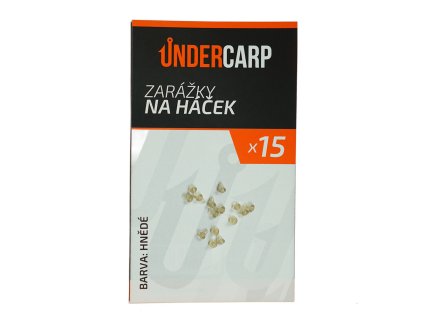 Zarážky na háček hnědé
