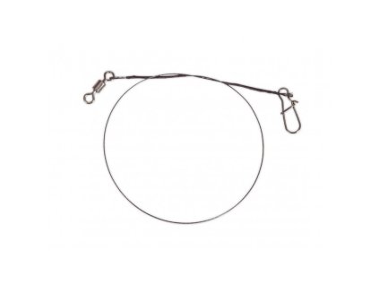 Iron Claw titanové lanko 1 x 7 Titanium Leader 15 kg 30 cm
