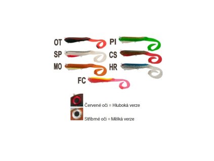 Gumová nástraha PFS Sucker NG 180 g  Vzor FC