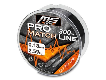 MS Range vlasec Pro Match Line 300 m 0,20 mm