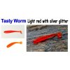 Tasty Worm, 50mm, 0,8g Varianta:  Carrot