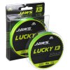 PLETENÁ ŠŇŮRAA - JAWS LUCKY 13 - 0.14mm/11.0kg/150m - FLUO ZIELONA - 1 cívka
