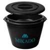 BUCKET - MIKADO - capacity 25l - BOWL and LID - 1 set.
