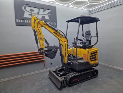 Minirýpadlo Berger Kraus BK1600JSR s príslušenstvom motora KUBOTA