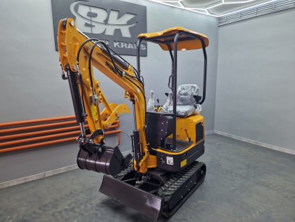 Mini Bager 1200 kg Berger Kraus BK1200 s lyžicou 38 cm KUBOTA