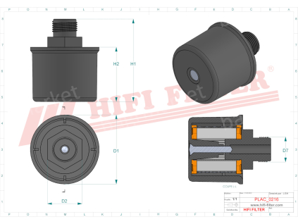 rozměry filtru FS 124