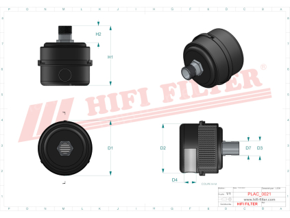 rozměry filtru FS 493