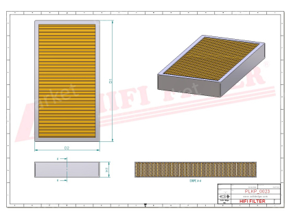 rozměry filtru SC 40097