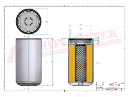 rozměry filtru SN 40729