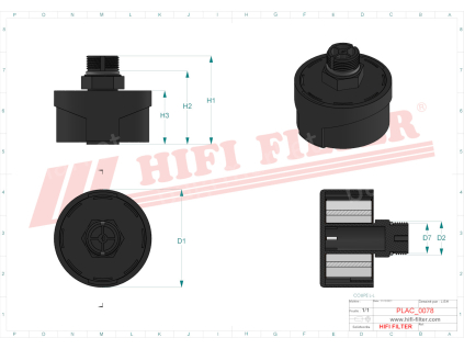 rozměry filtru FS 630
