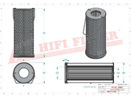 rozměry filtru SH 52354