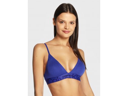 calvin klein underwear podprsenka bralette 000qf6990e modra