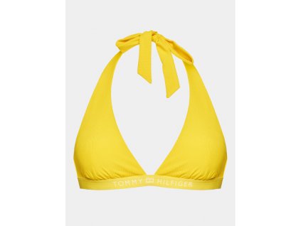 tommy hilfiger haut de bikini uw0uw04139 jaune