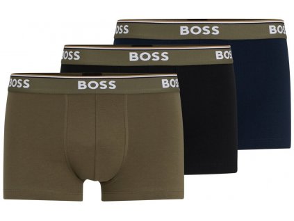 hugo boss trunk 3p power 50499420 schwarz dunkelgruen dunkelblau