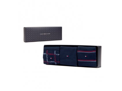 Tommy Hilfiger TH MEN SOCK 3P GIFTBOX GRID STRIPE navy 701224445 001 39 42 286567(1) 680x714