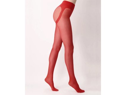 oroblu push up line tights red