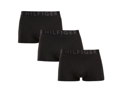 3pack panske boxerky tommy hilfiger cierne um0um03467 0we