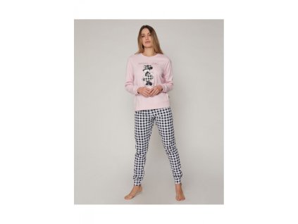 pijama mujer algodon mod 55965 aznar innova (1)