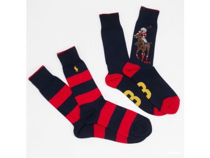 polo ralph lauren 2pack bear crew socks 119456 1