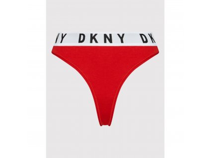 dkny stringove nohavicky dk4529 cervena (2)